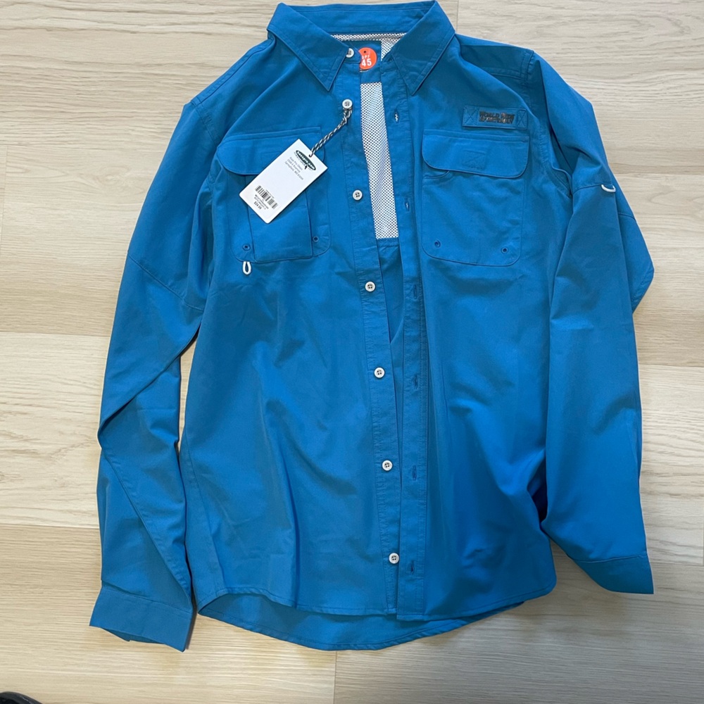 Youth Fishing Buttonup